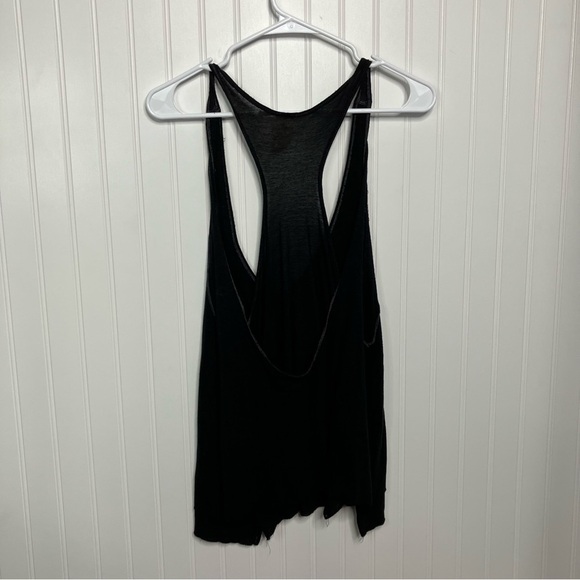We The Free Tank Top Small Black racerback Boho Summer Casual Women - Picture 7 of 8